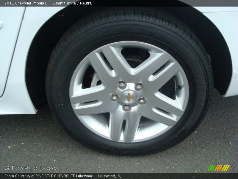 Summit White / Neutral 2011 Chevrolet Impala LT