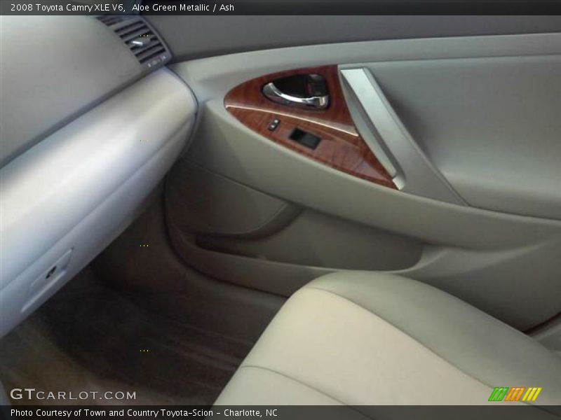 Aloe Green Metallic / Ash 2008 Toyota Camry XLE V6