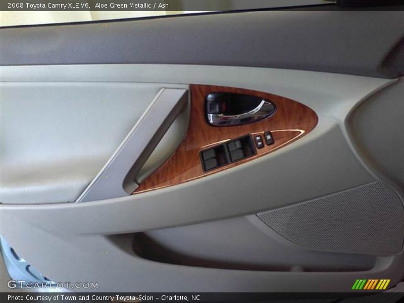 Aloe Green Metallic / Ash 2008 Toyota Camry XLE V6