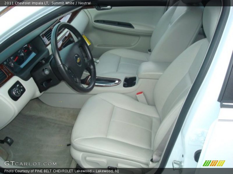 Summit White / Neutral 2011 Chevrolet Impala LT