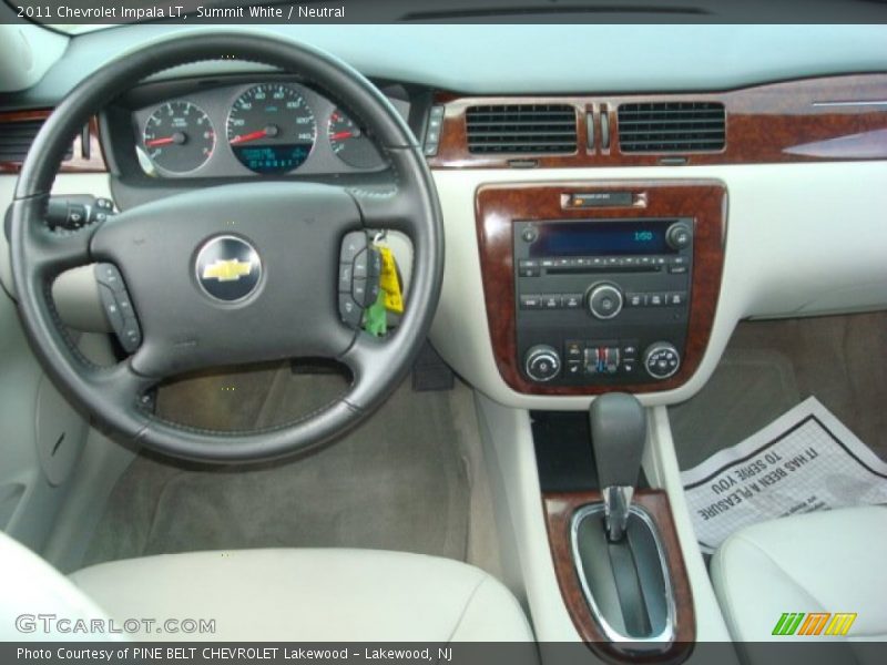 Summit White / Neutral 2011 Chevrolet Impala LT