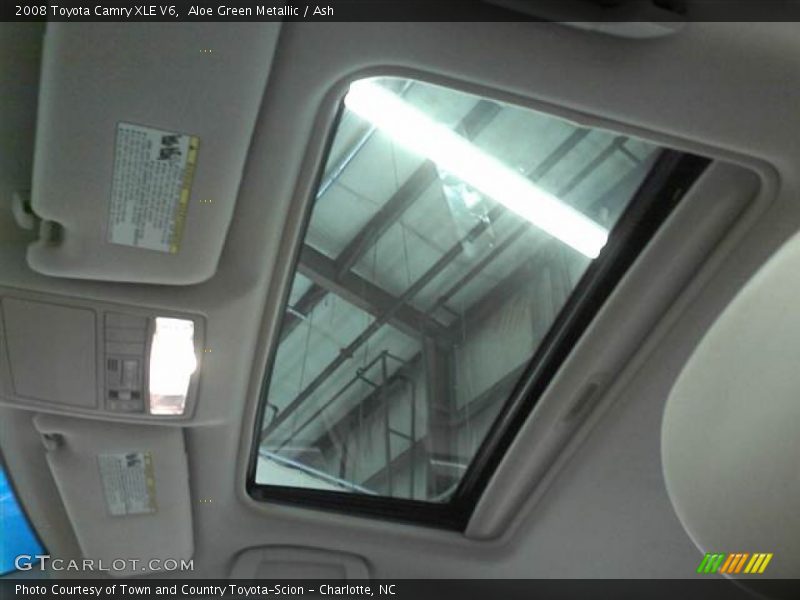 Aloe Green Metallic / Ash 2008 Toyota Camry XLE V6