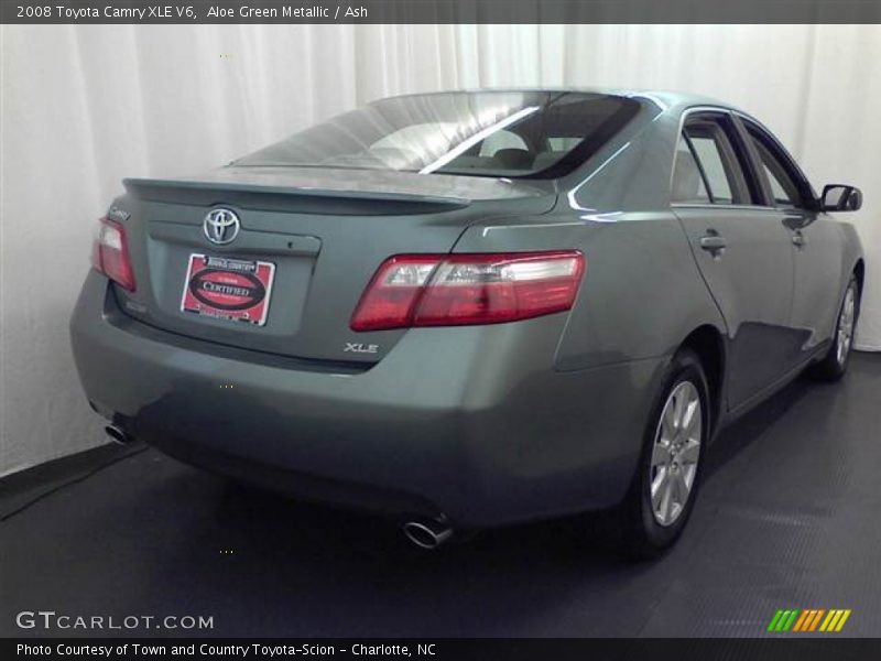 Aloe Green Metallic / Ash 2008 Toyota Camry XLE V6