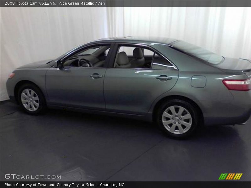 Aloe Green Metallic / Ash 2008 Toyota Camry XLE V6