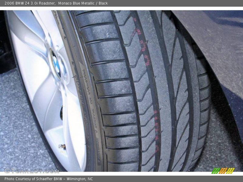 Monaco Blue Metallic / Black 2006 BMW Z4 3.0i Roadster