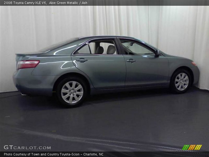 Aloe Green Metallic / Ash 2008 Toyota Camry XLE V6