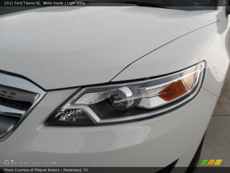 White Suede / Light Stone 2012 Ford Taurus SE