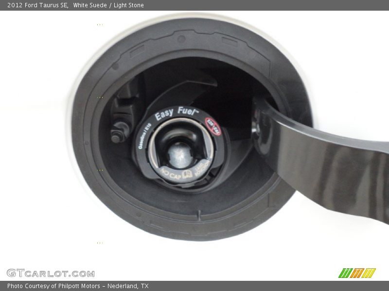 White Suede / Light Stone 2012 Ford Taurus SE