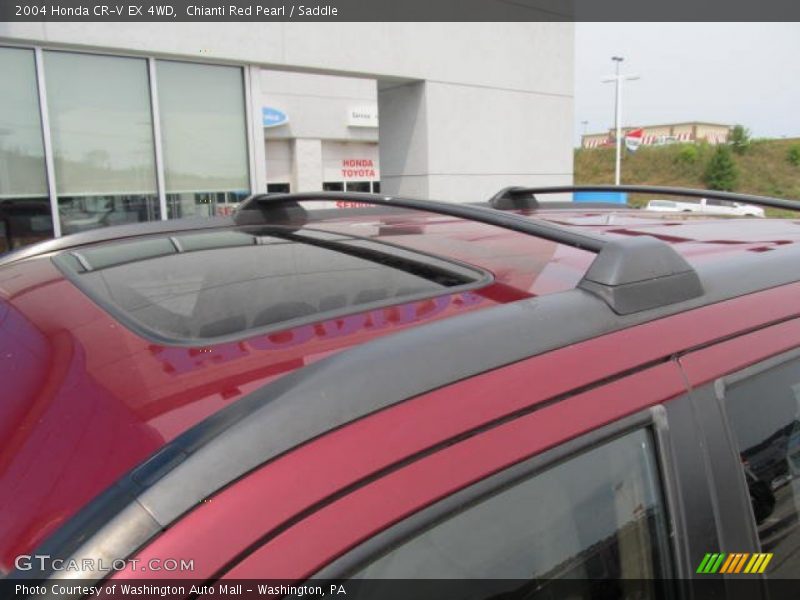 Chianti Red Pearl / Saddle 2004 Honda CR-V EX 4WD