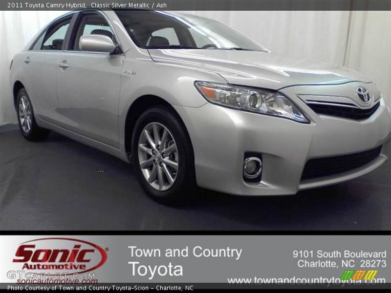 Classic Silver Metallic / Ash 2011 Toyota Camry Hybrid