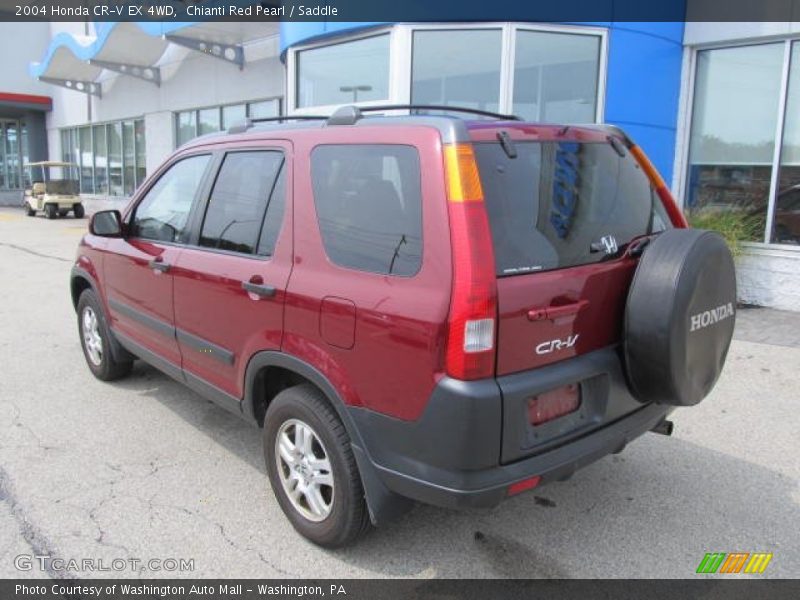 Chianti Red Pearl / Saddle 2004 Honda CR-V EX 4WD