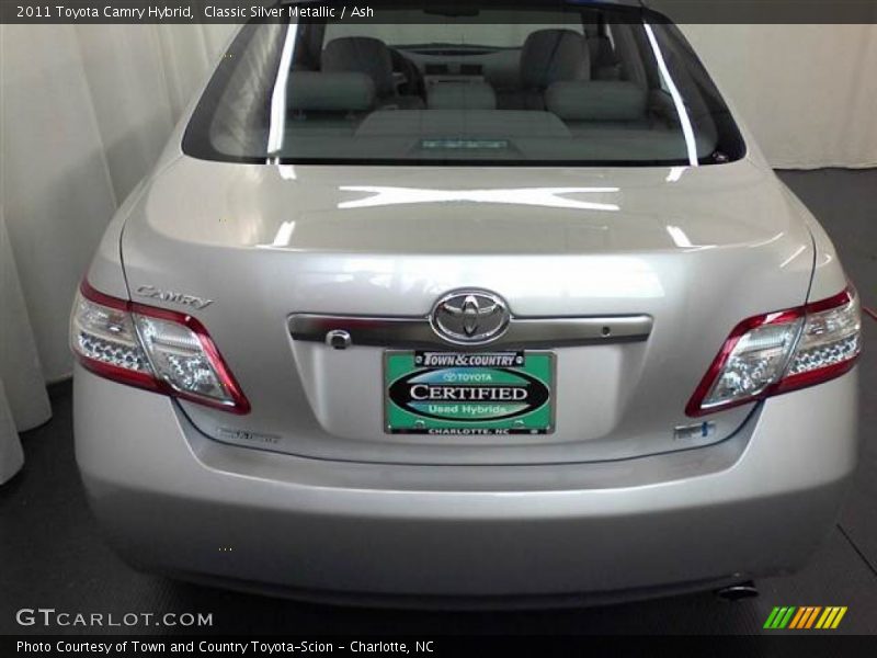 Classic Silver Metallic / Ash 2011 Toyota Camry Hybrid