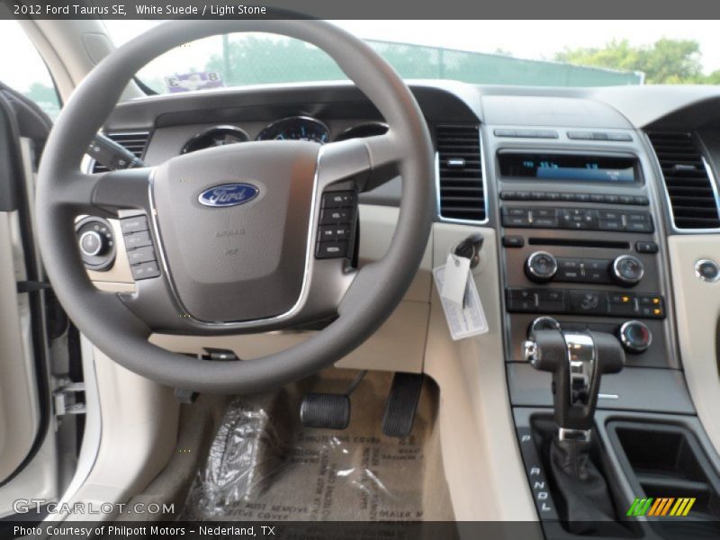 Dashboard of 2012 Taurus SE