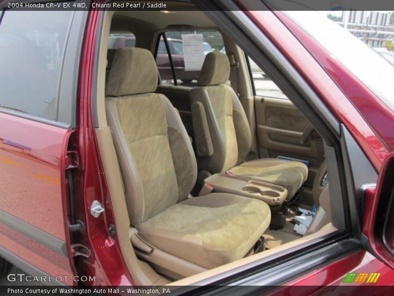 Chianti Red Pearl / Saddle 2004 Honda CR-V EX 4WD