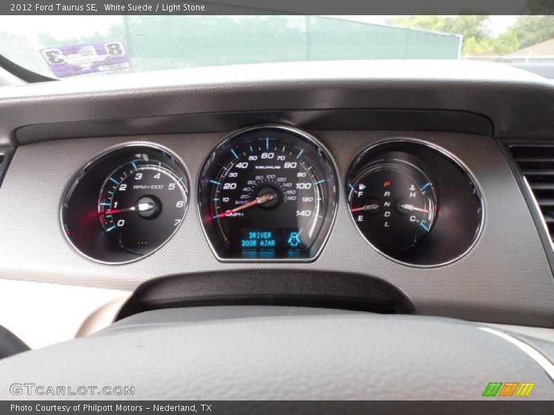  2012 Taurus SE SE Gauges