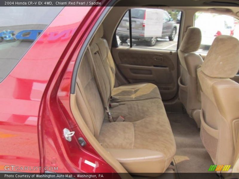 Chianti Red Pearl / Saddle 2004 Honda CR-V EX 4WD