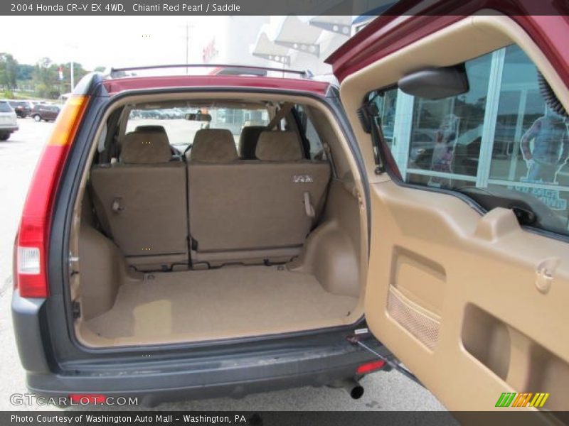 Chianti Red Pearl / Saddle 2004 Honda CR-V EX 4WD