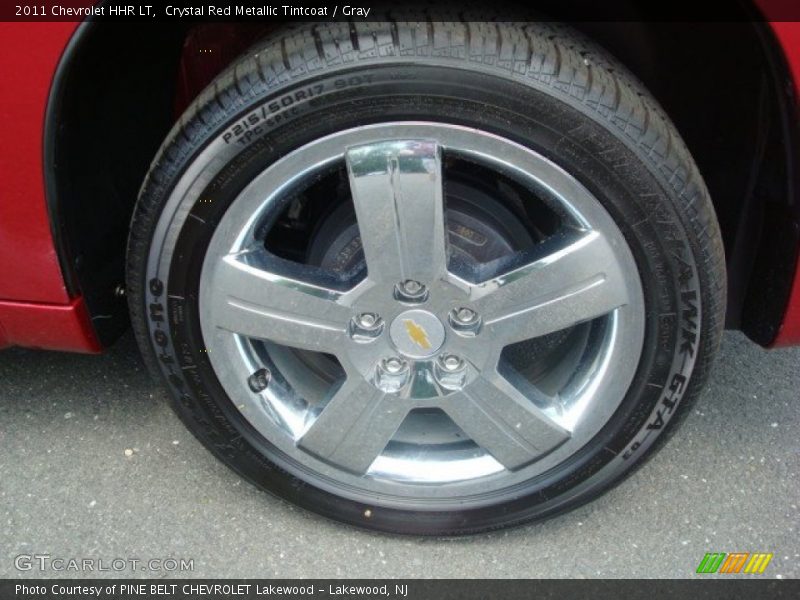Crystal Red Metallic Tintcoat / Gray 2011 Chevrolet HHR LT