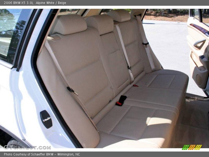Alpine White / Beige 2006 BMW X5 3.0i