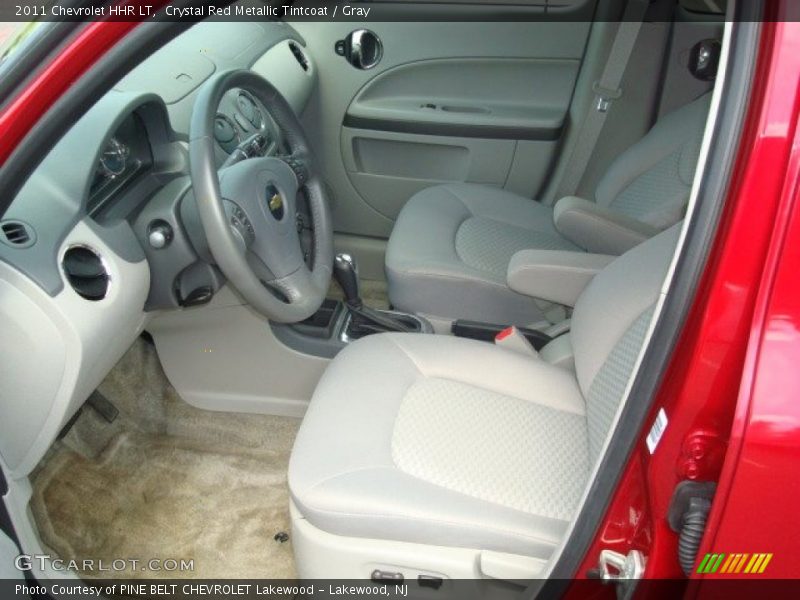 Crystal Red Metallic Tintcoat / Gray 2011 Chevrolet HHR LT