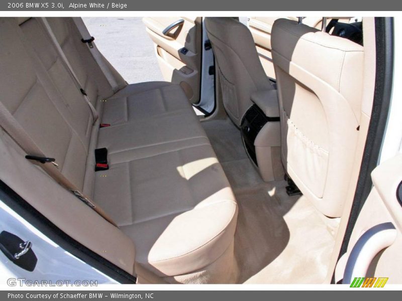Alpine White / Beige 2006 BMW X5 3.0i