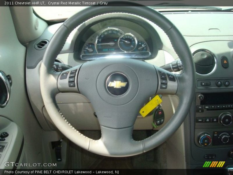 Crystal Red Metallic Tintcoat / Gray 2011 Chevrolet HHR LT