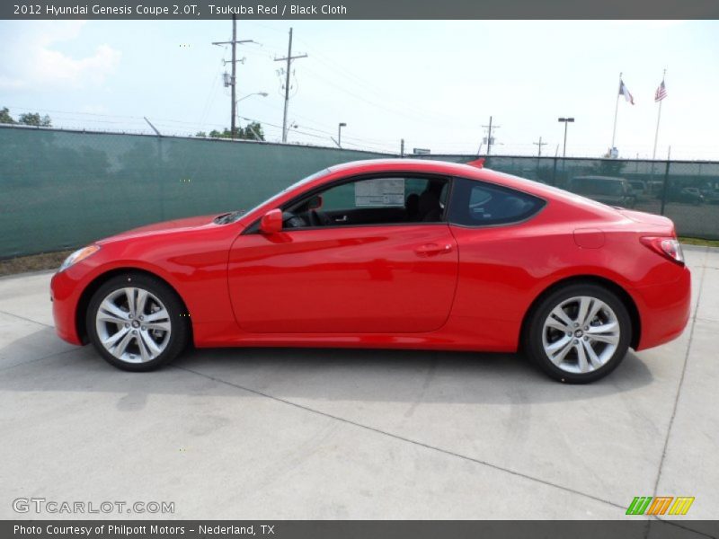  2012 Genesis Coupe 2.0T Tsukuba Red