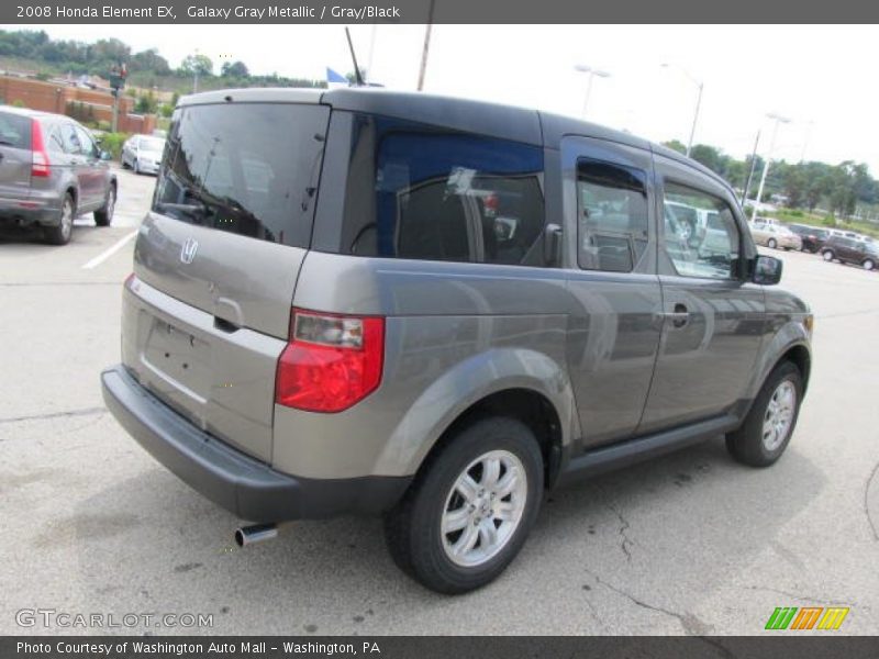 Galaxy Gray Metallic / Gray/Black 2008 Honda Element EX