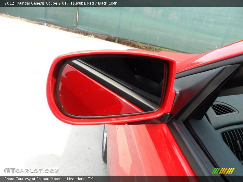 Tsukuba Red / Black Cloth 2012 Hyundai Genesis Coupe 2.0T