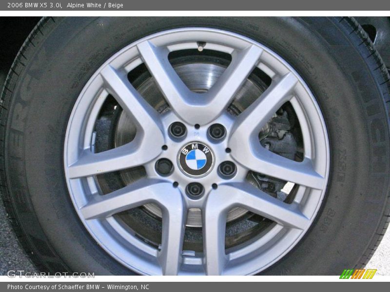 Alpine White / Beige 2006 BMW X5 3.0i