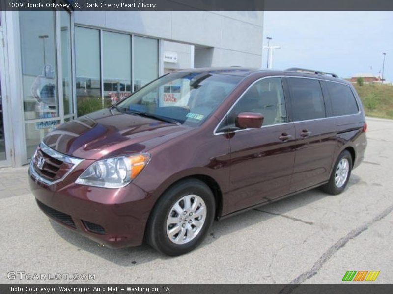 Dark Cherry Pearl / Ivory 2009 Honda Odyssey EX