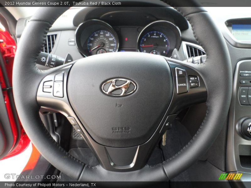  2012 Genesis Coupe 2.0T Steering Wheel