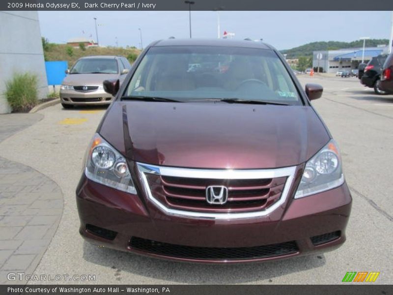 Dark Cherry Pearl / Ivory 2009 Honda Odyssey EX