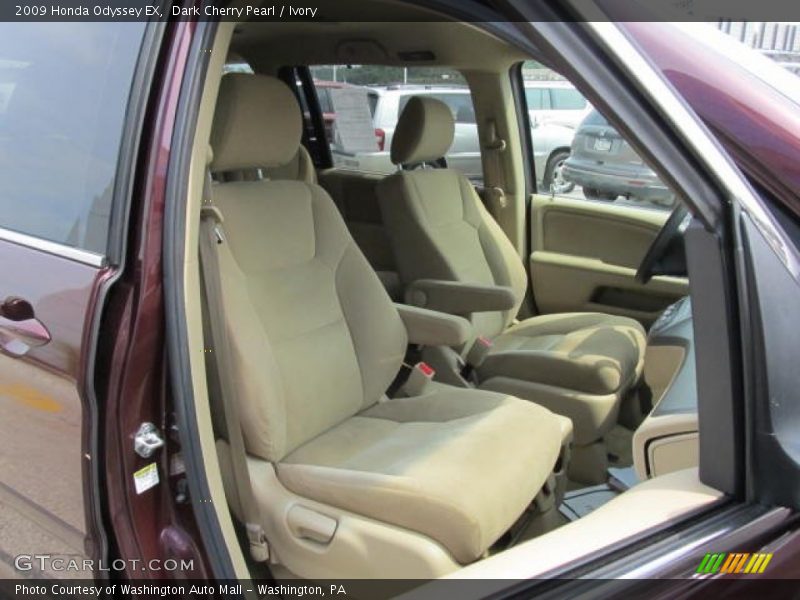 Dark Cherry Pearl / Ivory 2009 Honda Odyssey EX