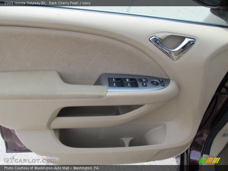 Dark Cherry Pearl / Ivory 2009 Honda Odyssey EX