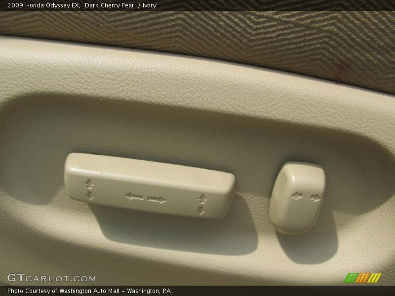 Dark Cherry Pearl / Ivory 2009 Honda Odyssey EX