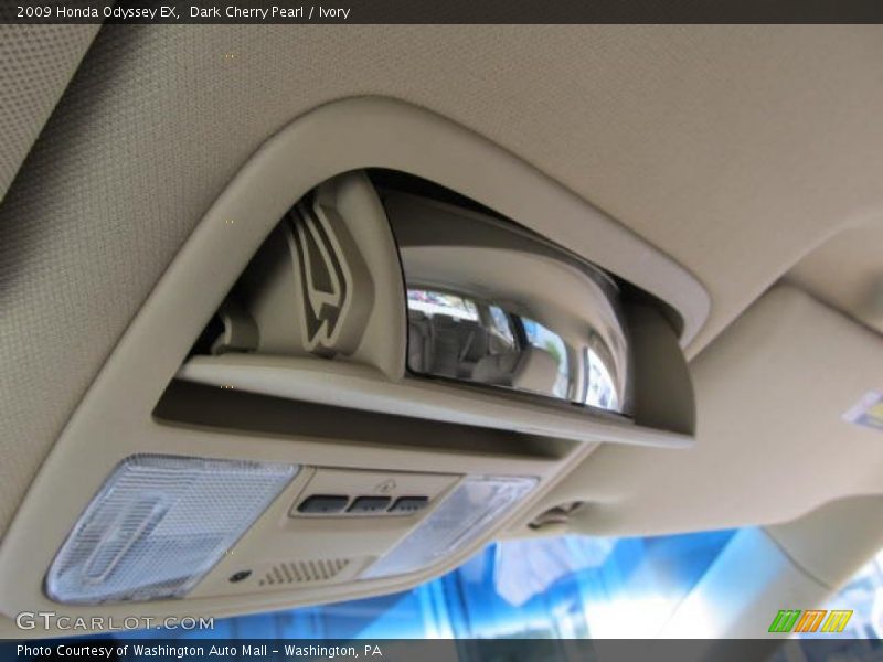 Dark Cherry Pearl / Ivory 2009 Honda Odyssey EX