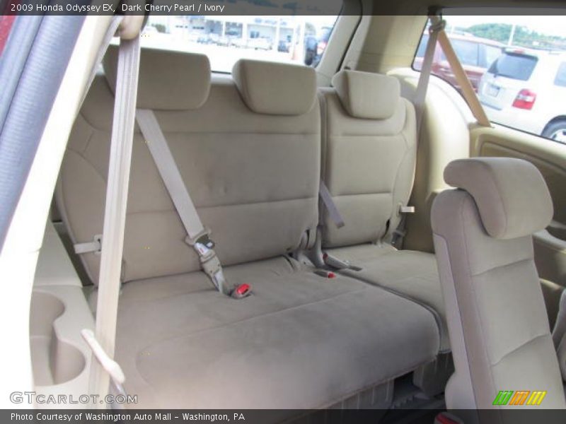 Dark Cherry Pearl / Ivory 2009 Honda Odyssey EX