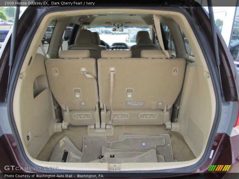 Dark Cherry Pearl / Ivory 2009 Honda Odyssey EX
