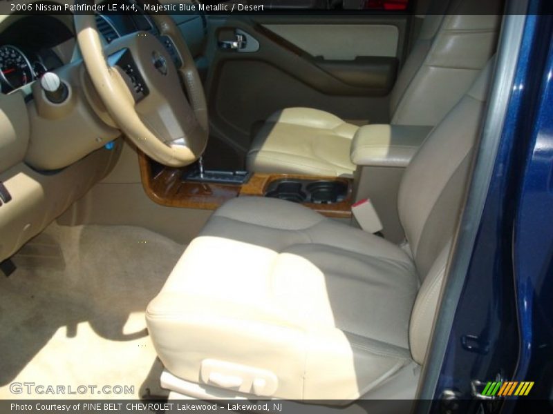 Majestic Blue Metallic / Desert 2006 Nissan Pathfinder LE 4x4