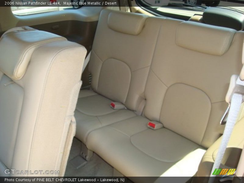 Majestic Blue Metallic / Desert 2006 Nissan Pathfinder LE 4x4