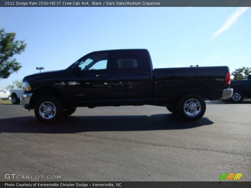Black / Dark Slate/Medium Graystone 2012 Dodge Ram 2500 HD ST Crew Cab 4x4