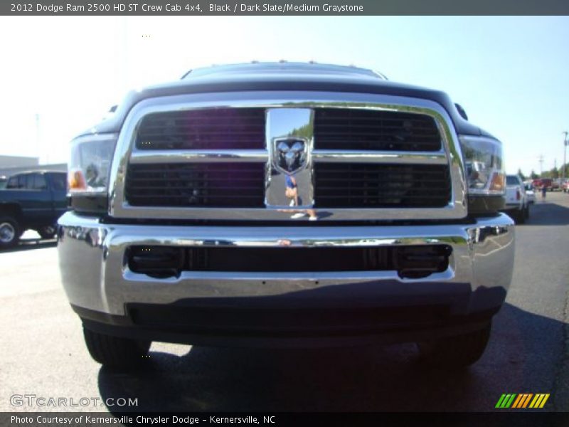 Black / Dark Slate/Medium Graystone 2012 Dodge Ram 2500 HD ST Crew Cab 4x4