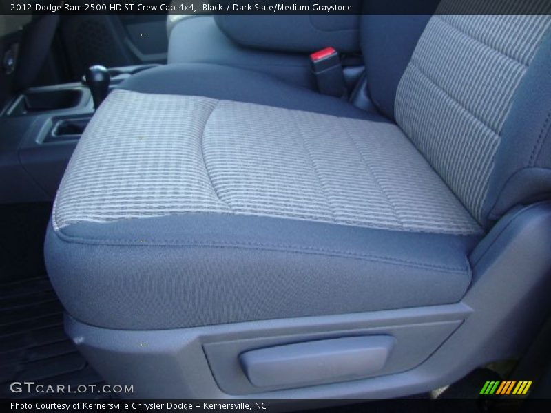 Black / Dark Slate/Medium Graystone 2012 Dodge Ram 2500 HD ST Crew Cab 4x4