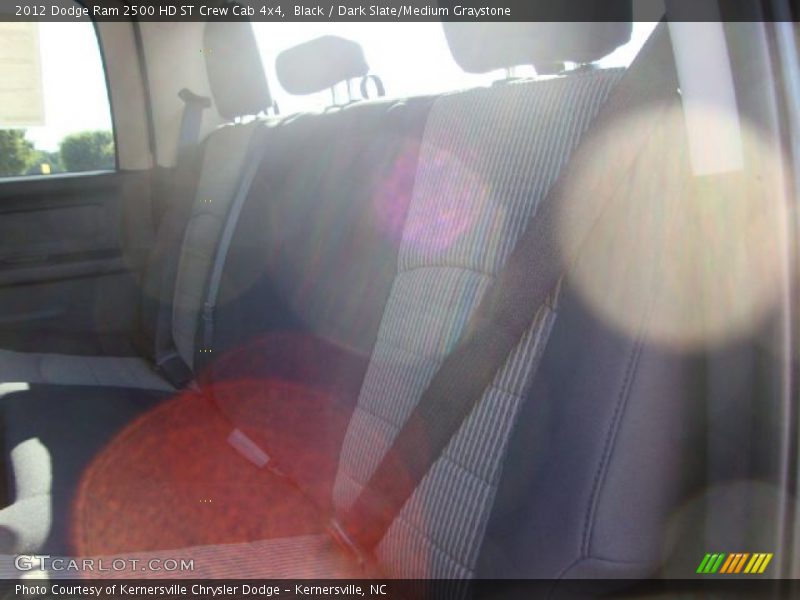 Black / Dark Slate/Medium Graystone 2012 Dodge Ram 2500 HD ST Crew Cab 4x4