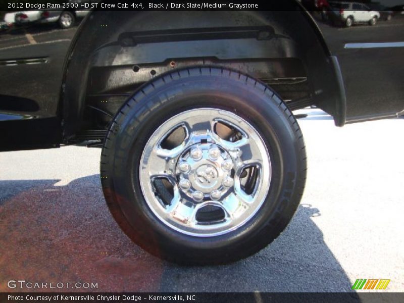 Black / Dark Slate/Medium Graystone 2012 Dodge Ram 2500 HD ST Crew Cab 4x4
