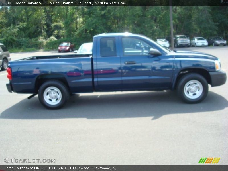 Patriot Blue Pearl / Medium Slate Gray 2007 Dodge Dakota ST Club Cab