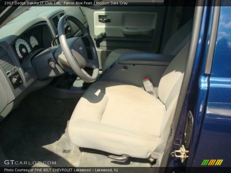 Patriot Blue Pearl / Medium Slate Gray 2007 Dodge Dakota ST Club Cab