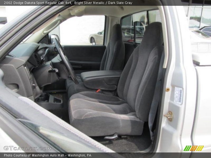  2002 Dakota Sport Regular Cab 4x4 Dark Slate Gray Interior