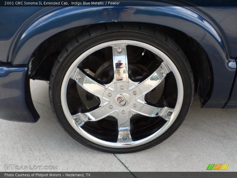 Custom Wheels of 2001 Sonoma SL Extended Cab